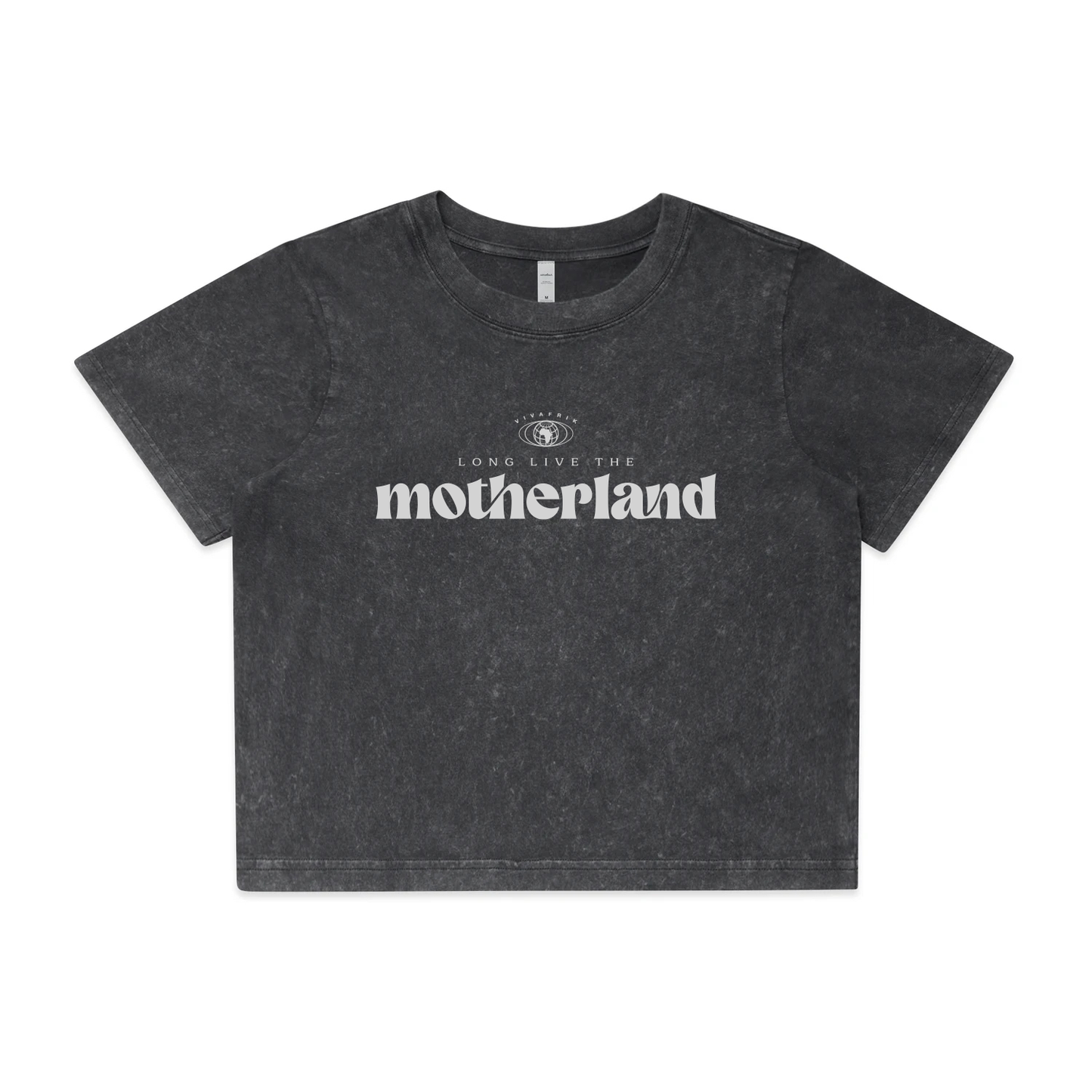 Motherland (Stonewash Crop Top)