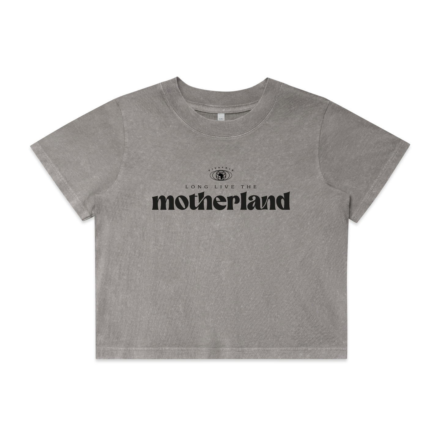 Motherland (Stonewash Crop Top)